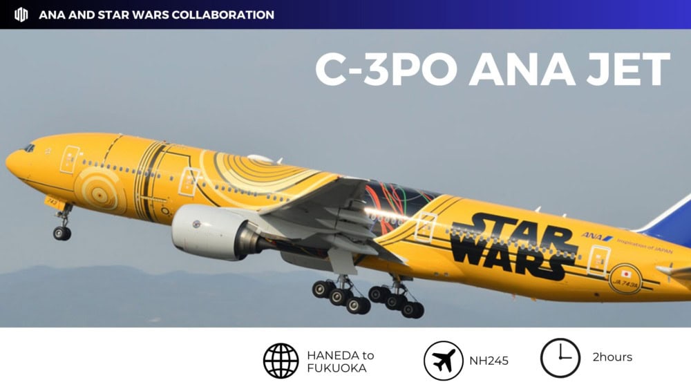 ANA スター・ウォーズ C-3PO JET Starwars未開封 おまけ付き 7年越しの夢が実現！ついに念願のスターウォーズジェットに乗れ